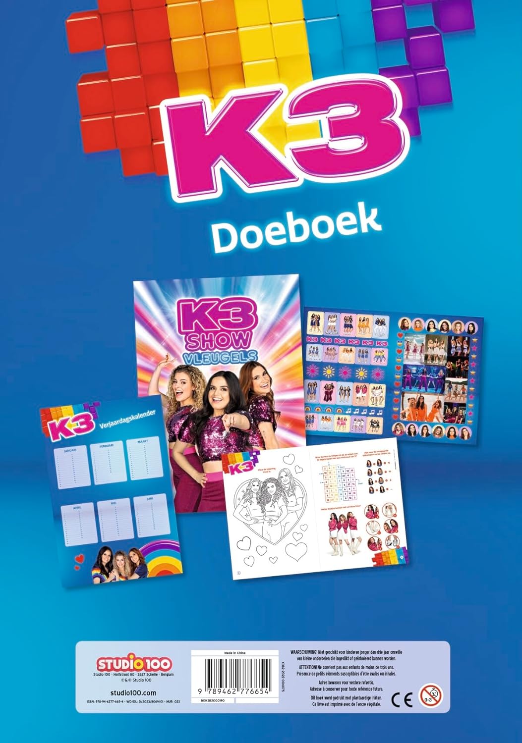 K3 : doeboek - Glitter