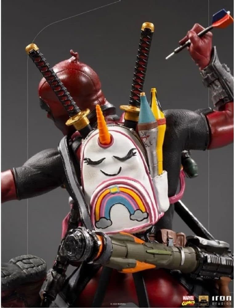 Marvel Iron: Deadpool 1/10 Scale | Marvel Comics |