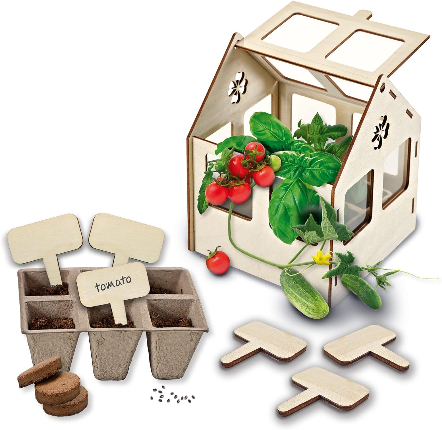SES CREATIVE - Greenhouse Veggies DIY - (S25203