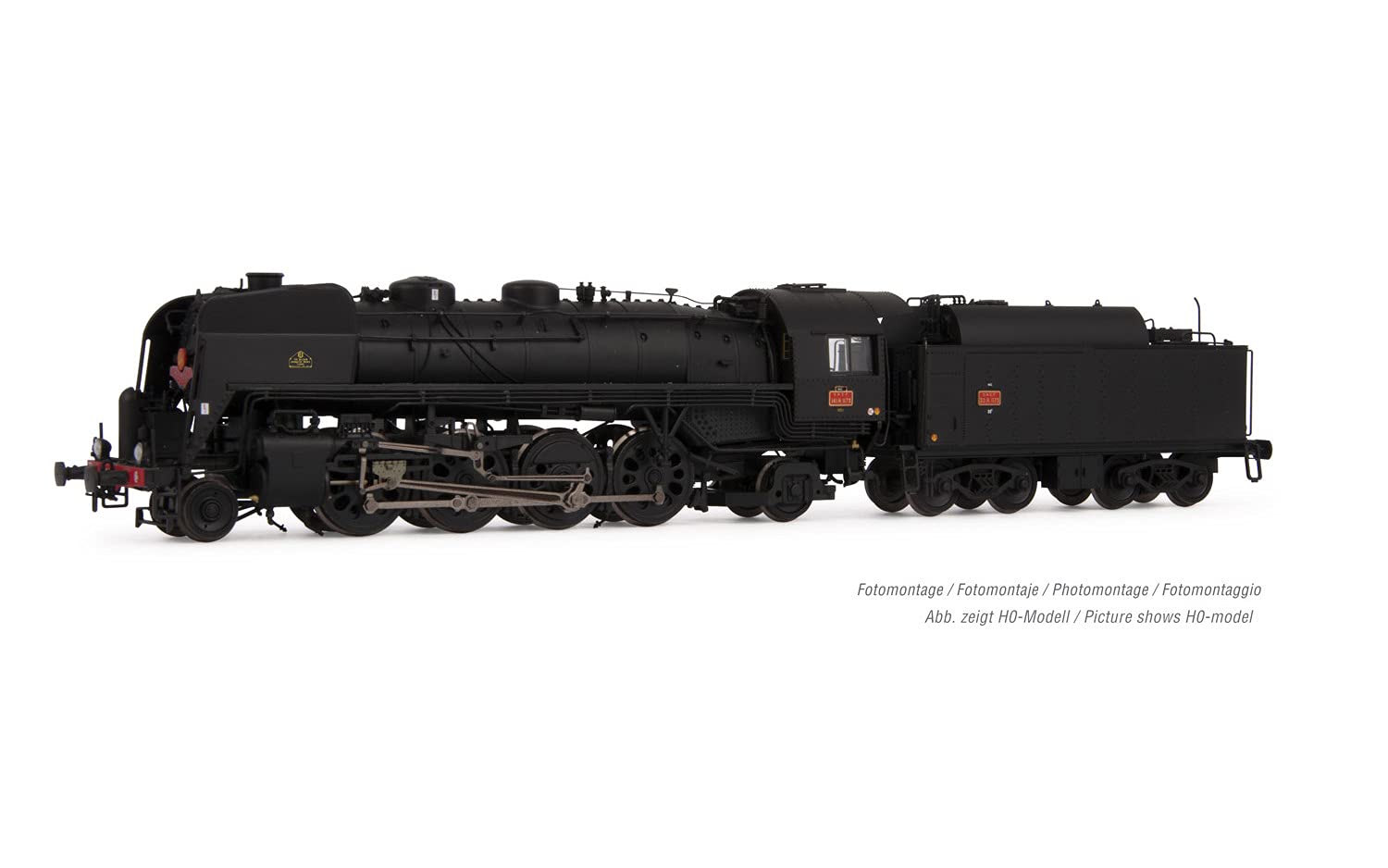 Jouef SNCF, 140 C 70 + tender 18B 64, black DCC Sound