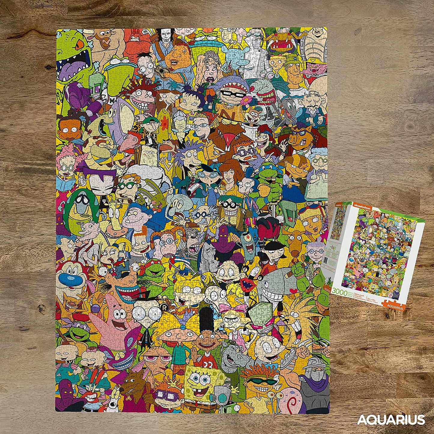 Nickelodeon Puzzle Cast (3000 Teile)
