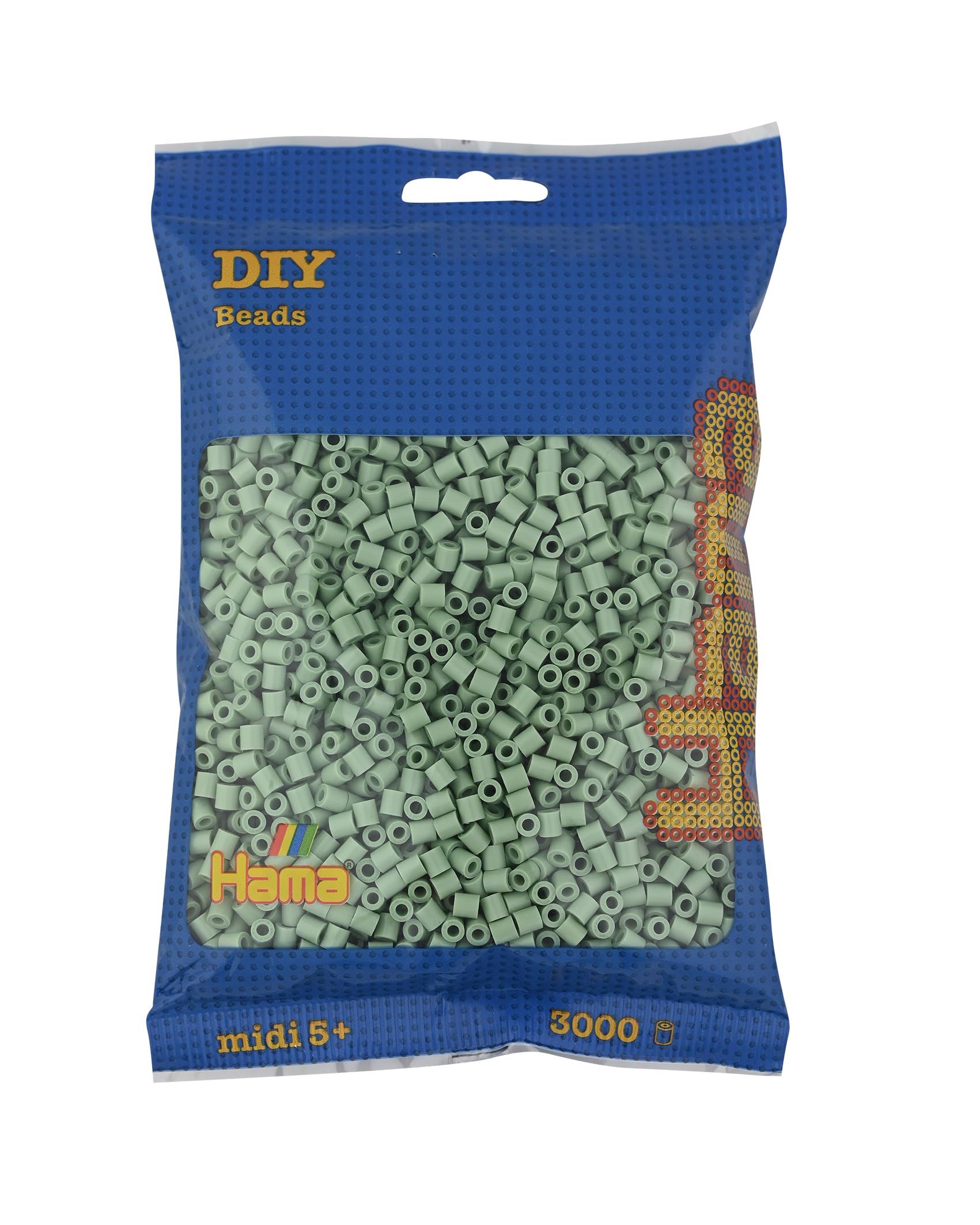 Hama Beads Bag | Approx. 3000 Midi Fuse Beads | Mosaic Decoration Arts & Craft for Creative Children Ages 5+ |