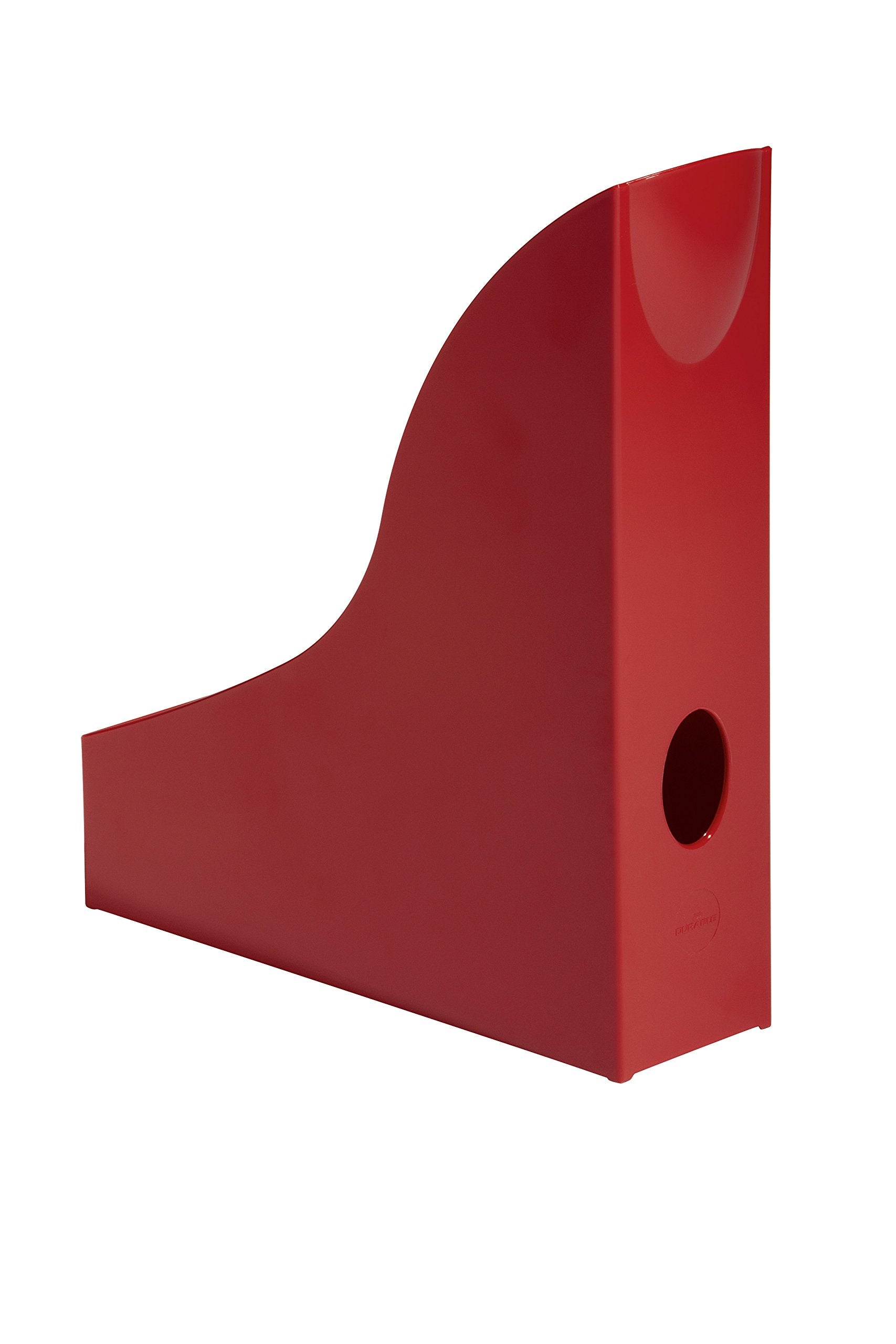 Durable Basic Magazine File - Opaque Red