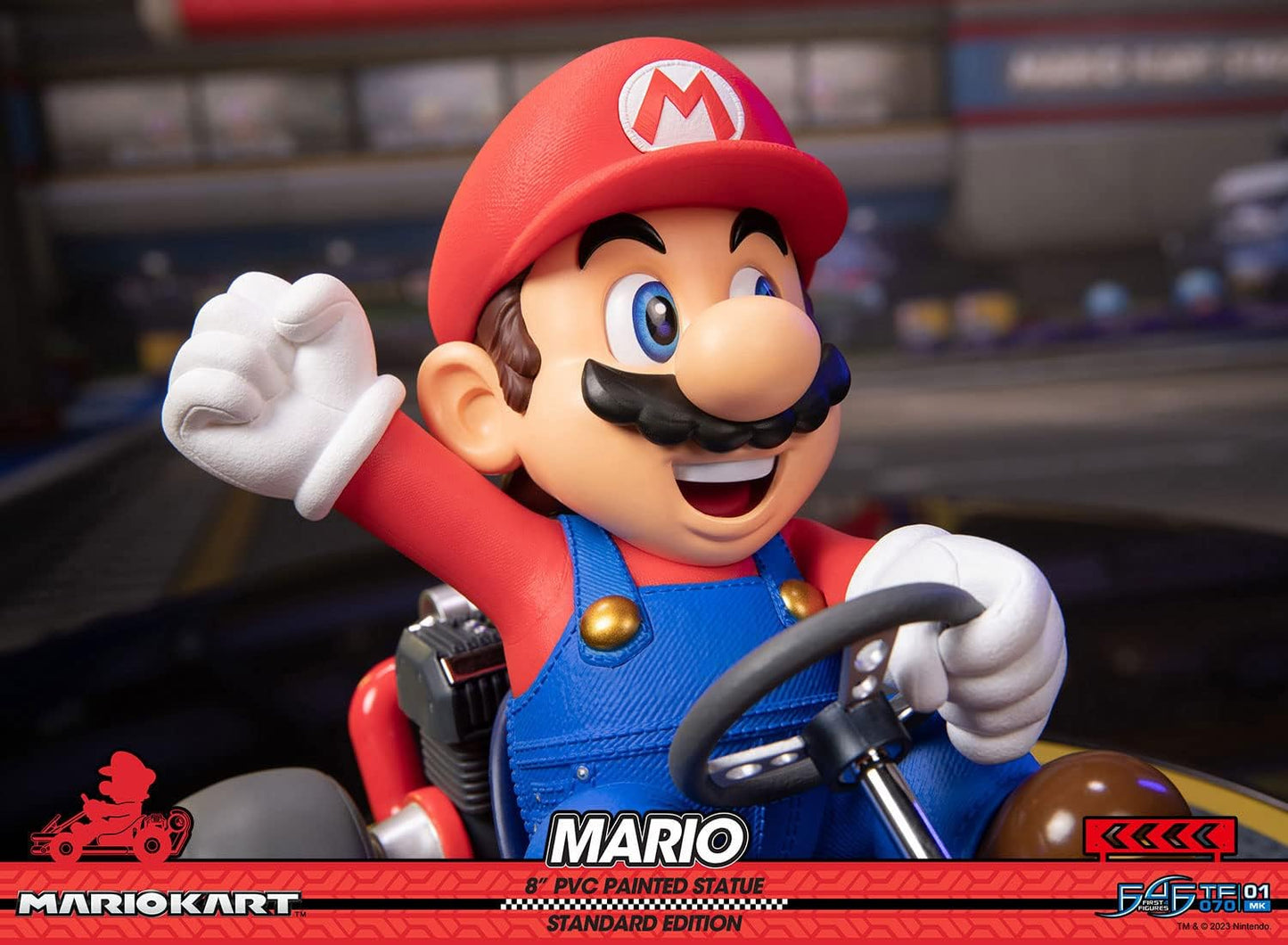 First4Figures Kart-Mario-Statuette Standard PVC Figurine