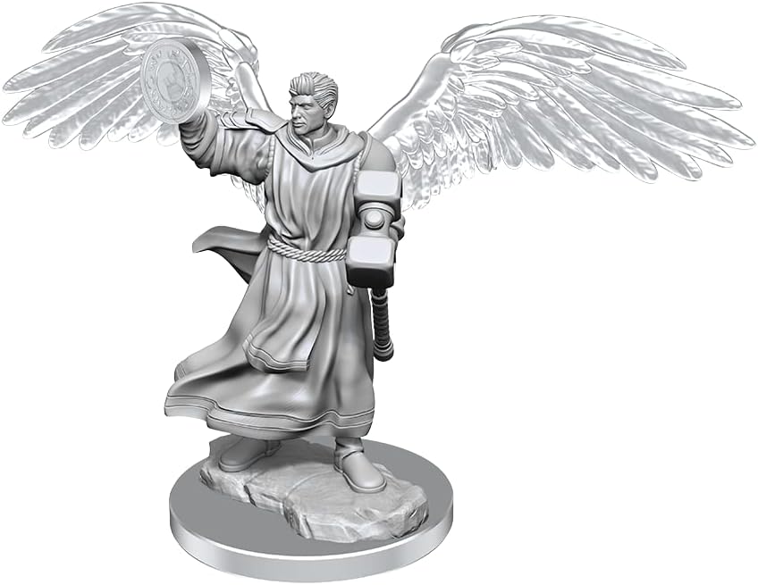 WizKids D&D Nolzur's Marvelous Miniatures: Aasimar Cleric Male