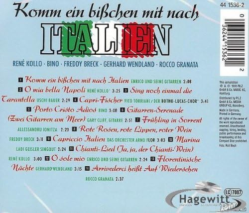 Komm ein bisschen mit nach Italien