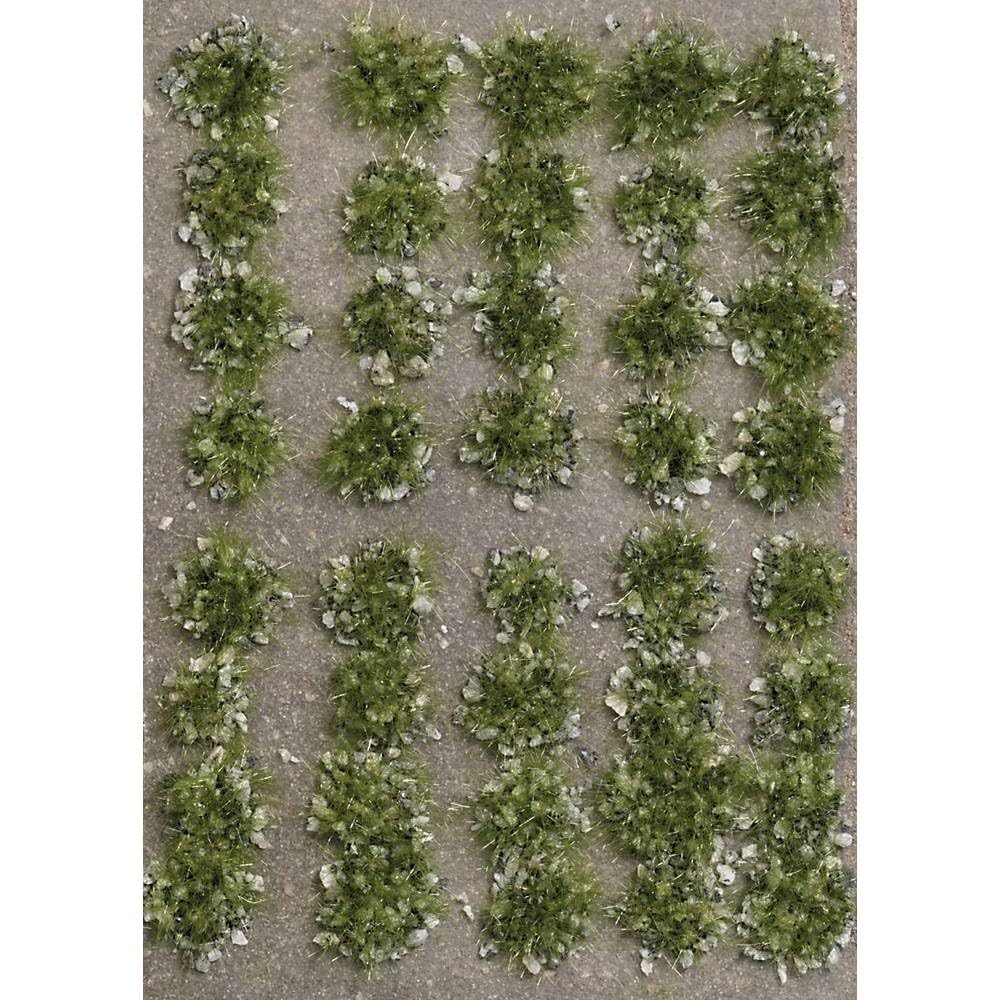 BUSCH 3553 grass tuft with stones, late summer