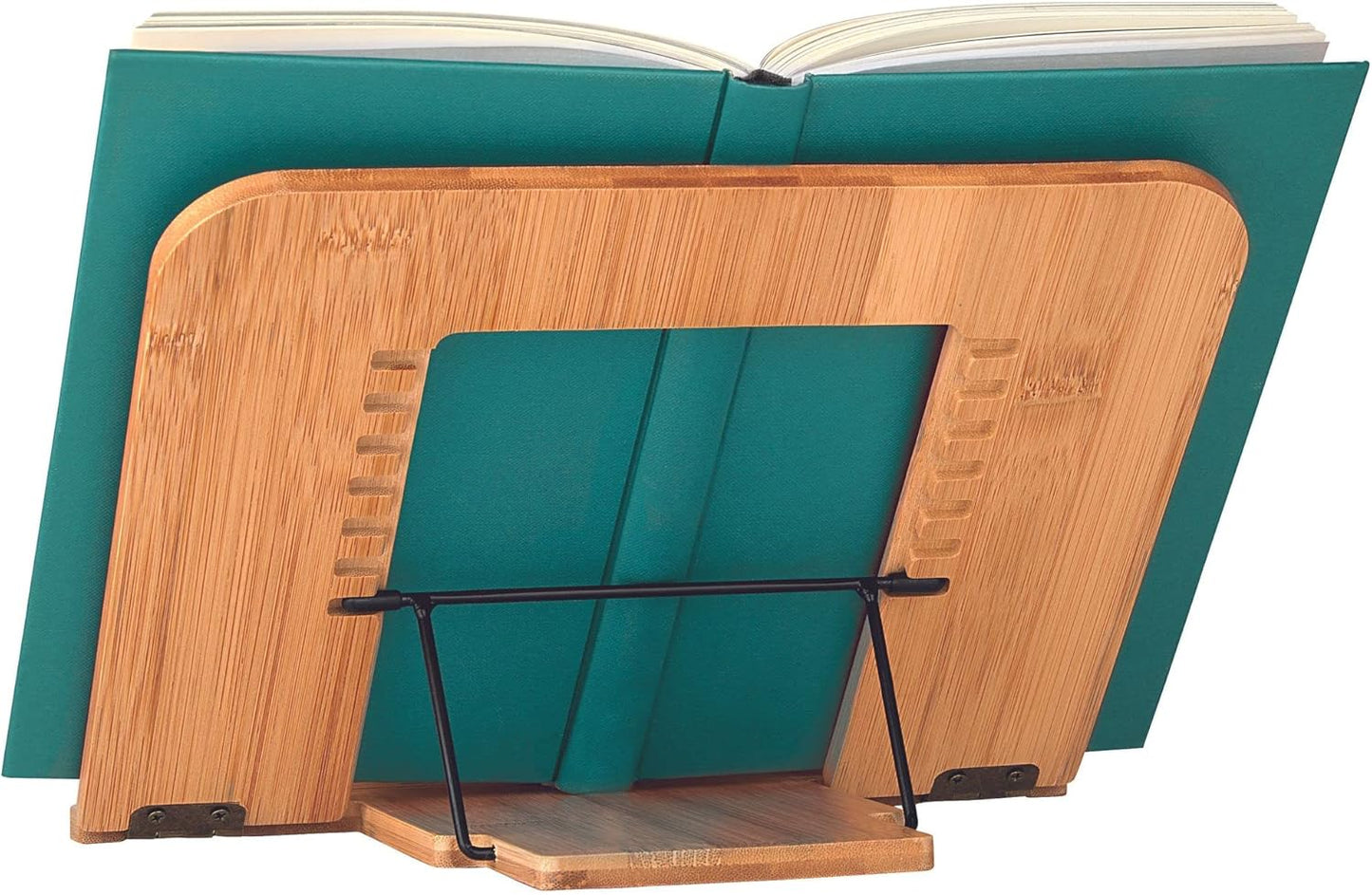 moses Bamboo Book Stand Natural