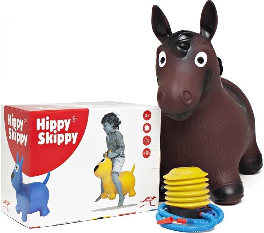 Hippy Skippy Springdier Paard Bruin