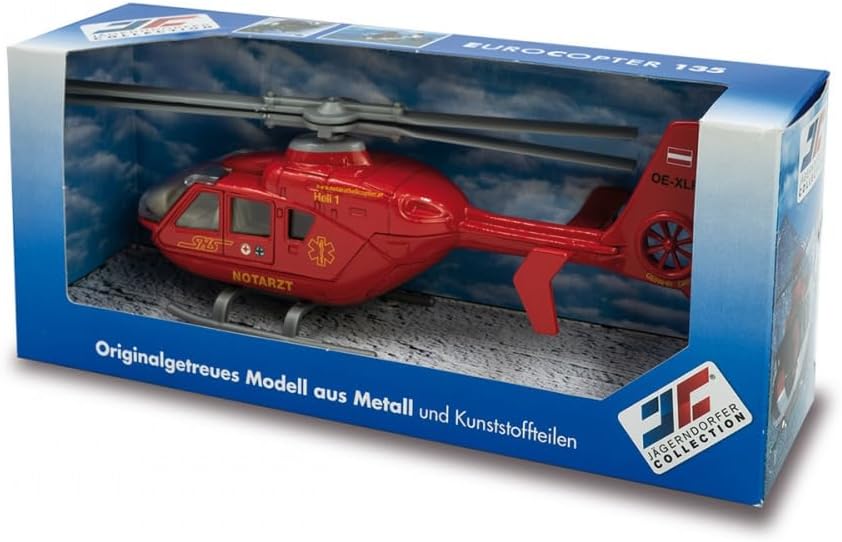 Jagerndorfer - Heli Emergency Doctor Red 1:50 (Jc1105