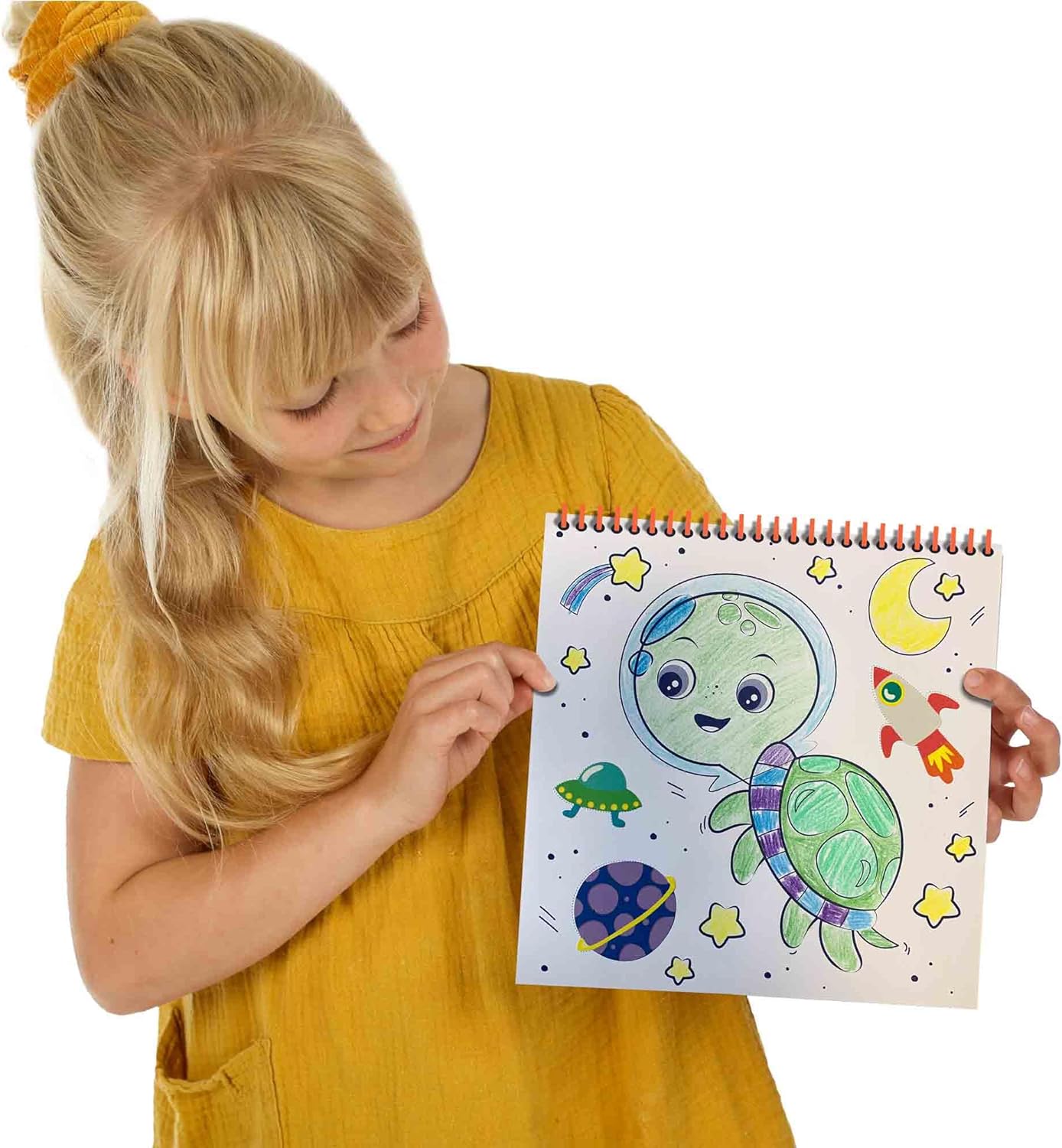 SES CREATIVE - Activity Colouring Book - Glowing 3 in 1 - (S00118