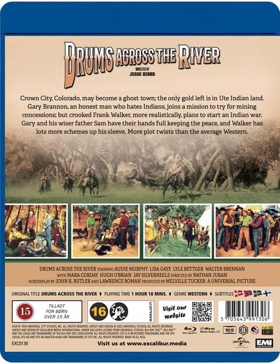 Drums Across the River (English audio