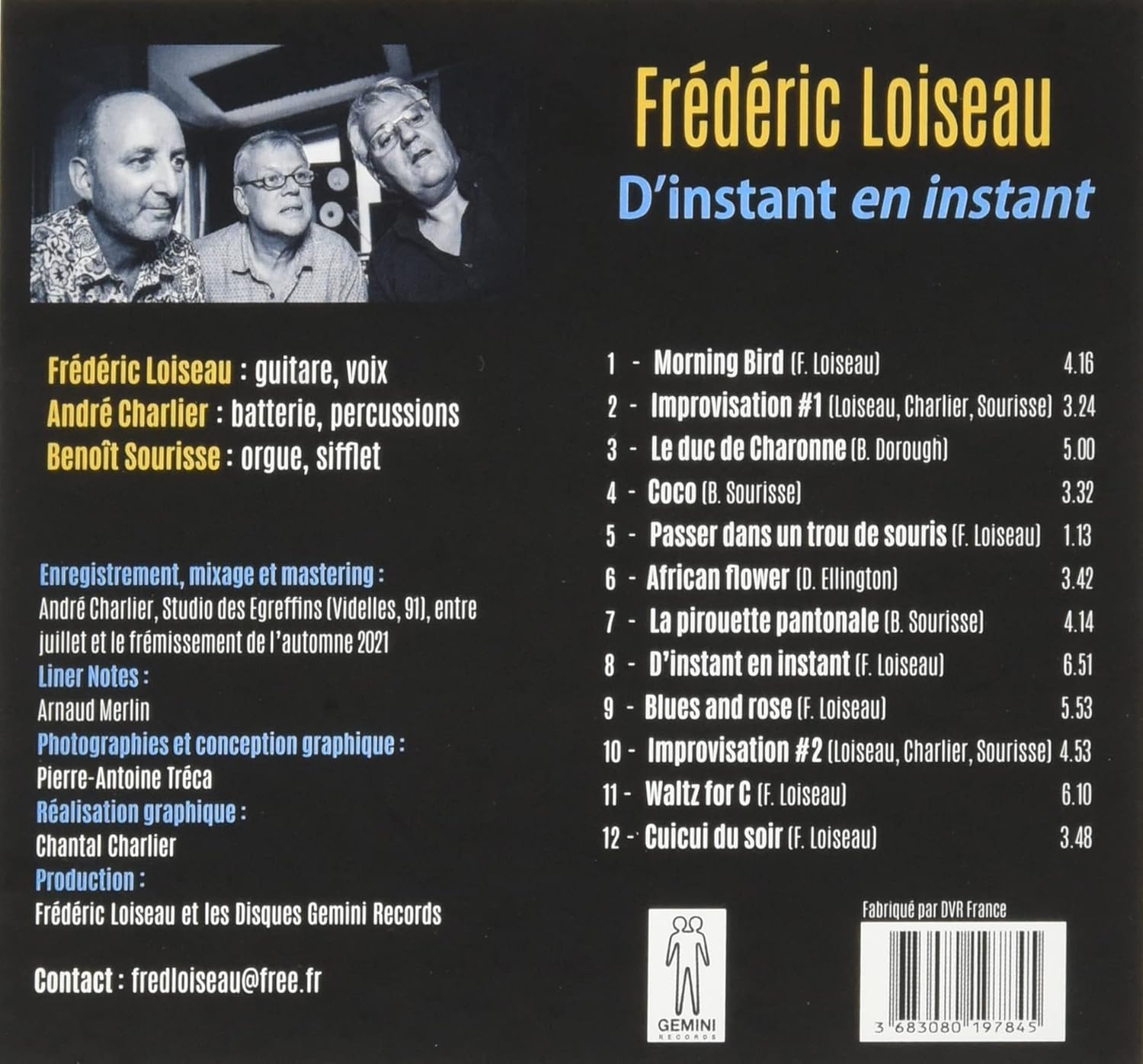 D'Instant en Instant