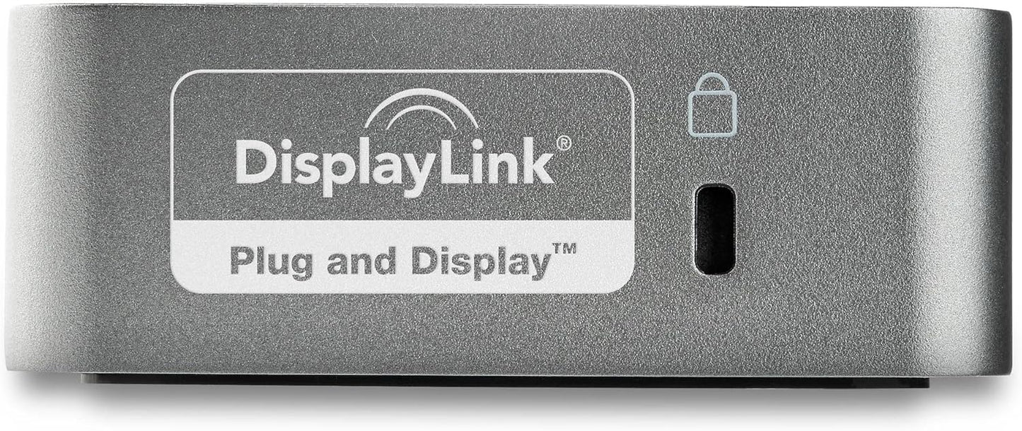 StarTech.com Docking Station USB-C - Replicador de Puertos USB Tipo C de 2 Puertos HDMI para Dos Monitores - Entrega de Alimentación PD de 65W - Hub USB - Ethernet - para Mac y Windows (DK30CHHPDEU