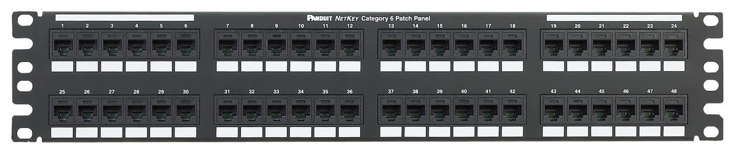 PANDUIT NK6X88MBL Prise Keystone Cat.6A Utp Type 110