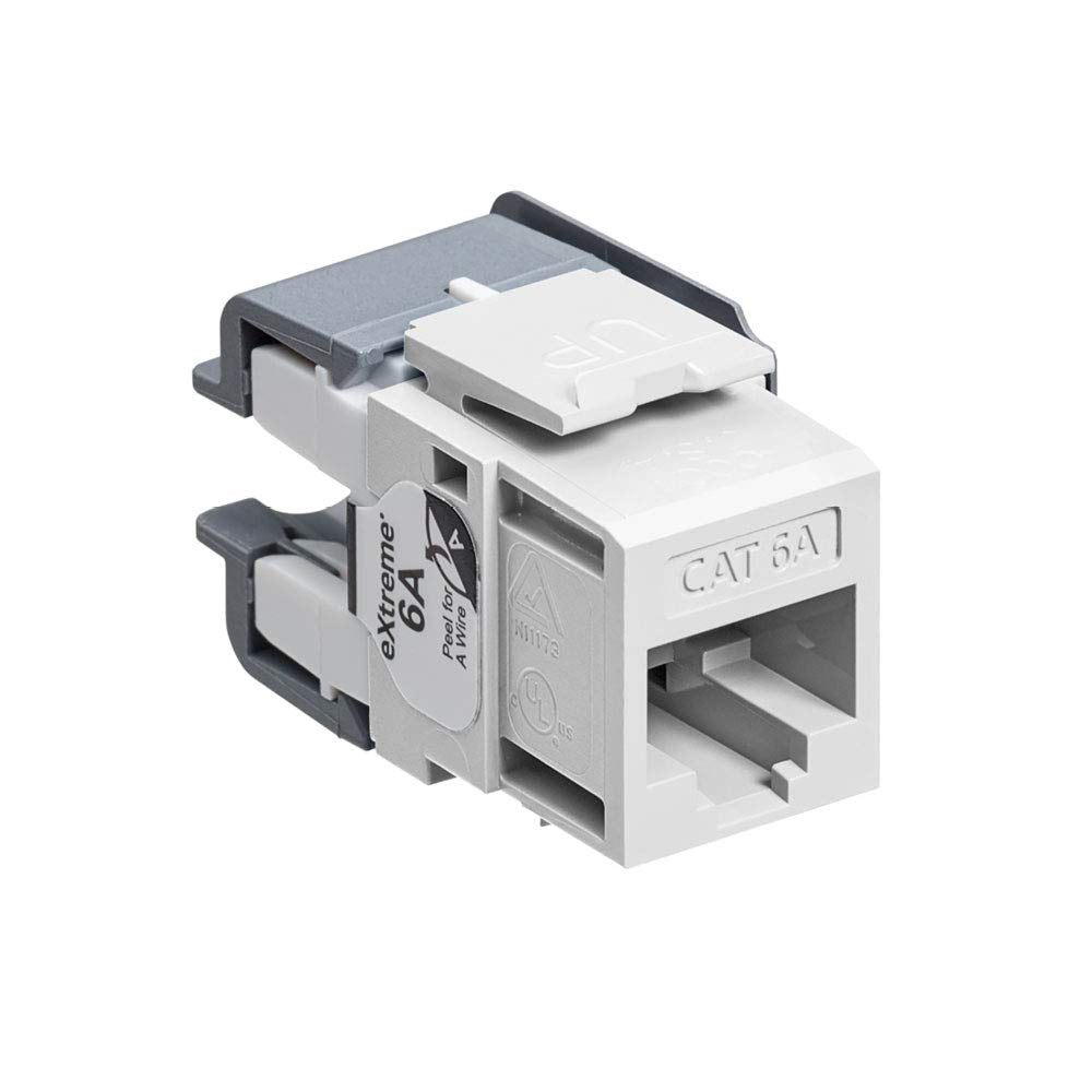 Presa Extreme Rj45U Cat.6A Bianco