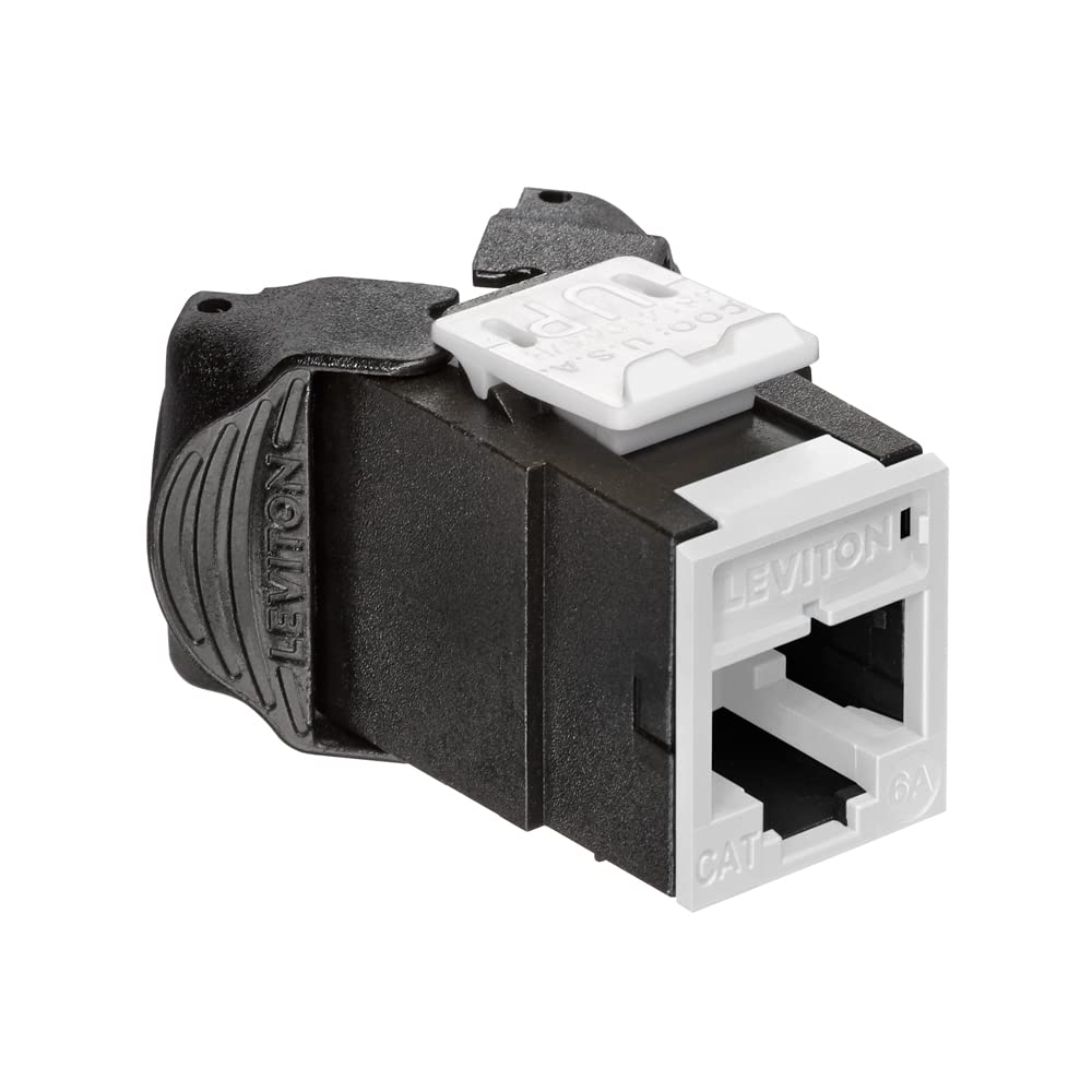 Presa Atlas Rj45U Cat.6A Bianco