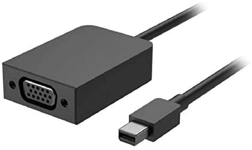 Microsoft VGA CABL Mini DisplayPort VGA (D-Sub) Nero - Adattatore per Cavo Video (Mini DisplayPort, VGA (D-Sub), Maschio, Femmina, Nero, 1920 x 1200 Pixel