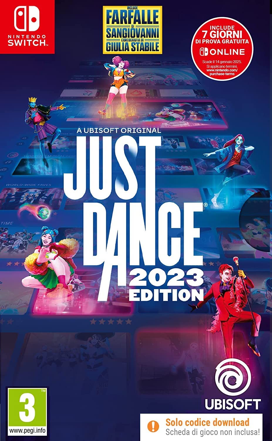 JUST DANCE 2023 Edition Switch UBISOFT versione ITALIA Nintendo Switch Standard