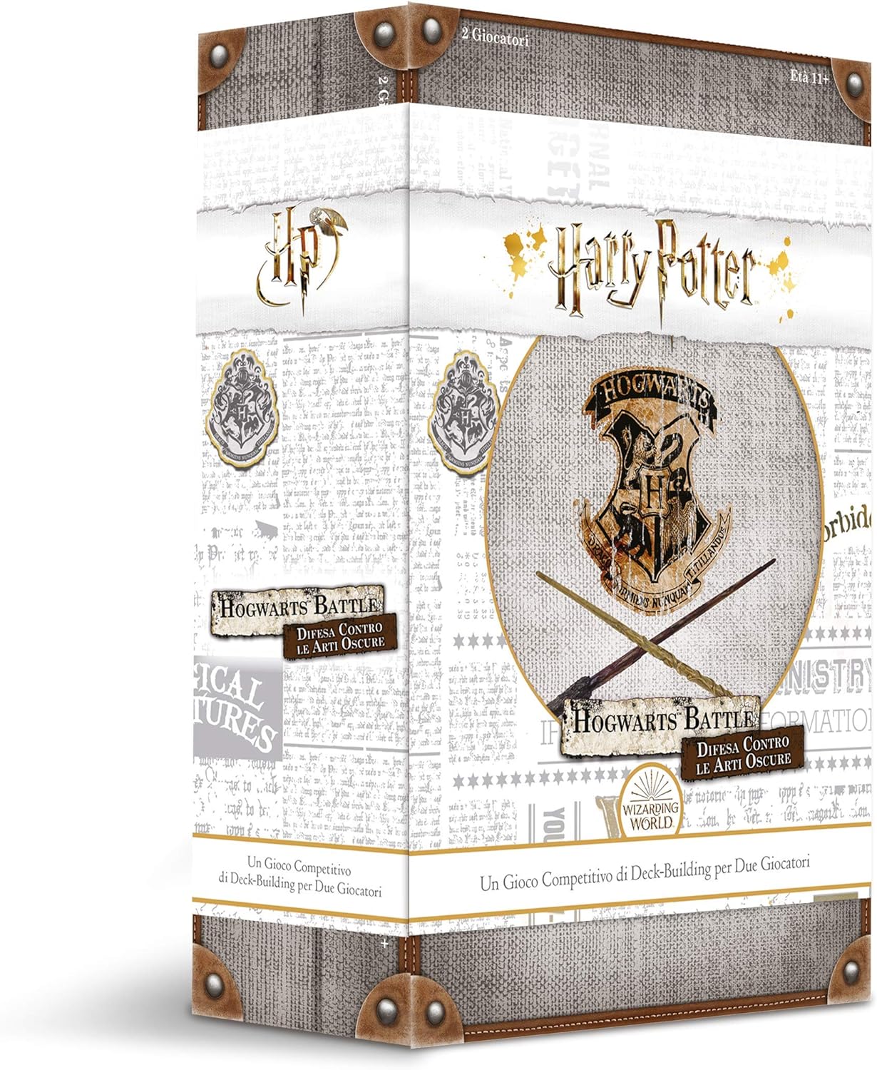 Asmodee, Harry Potter Hogwarts Battle, Difesa Contro le Arti Oscure, Gioco da Tavolo, 8136 & Harry Potter Dobble Gioco da Tavolo, Edizione in Italiano, 8243