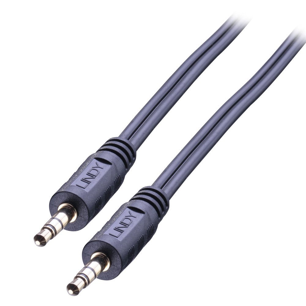 LINDY 35648 20 m 3.5 mm Premium Audio Jack Cable - Black
