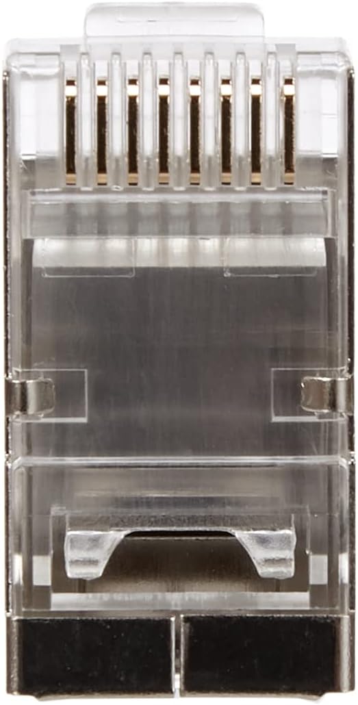 LINDY RJ-45 Male Connector 8 Pin STP CAT6 Pack of 10