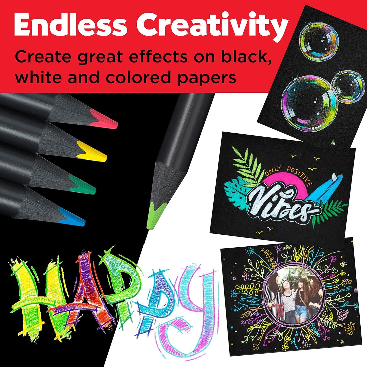 Faber-Castell Black Editition 24 x Colour Pencils