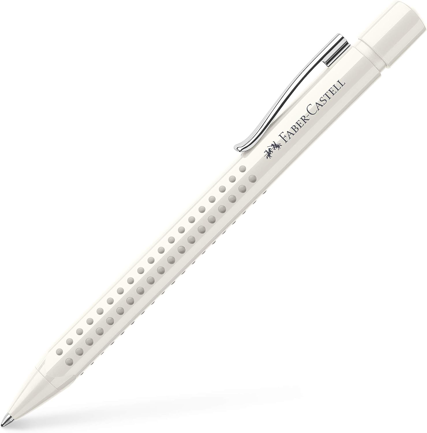 Faber-Castell Fountain pen M/Ballpoint pen set Grip coconut milk,White,3 Piece