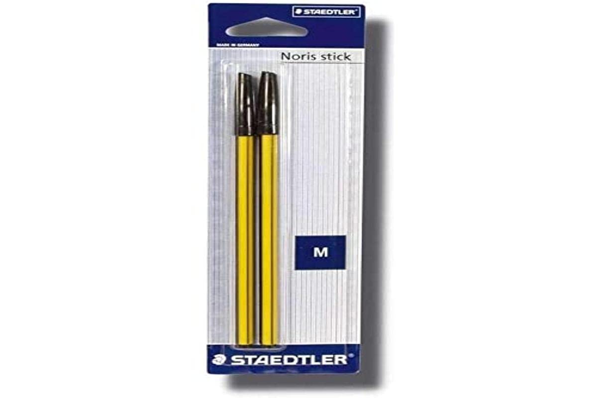 Staedtler 434 Noris Stick 434-03BK2I, Plastic, Nero