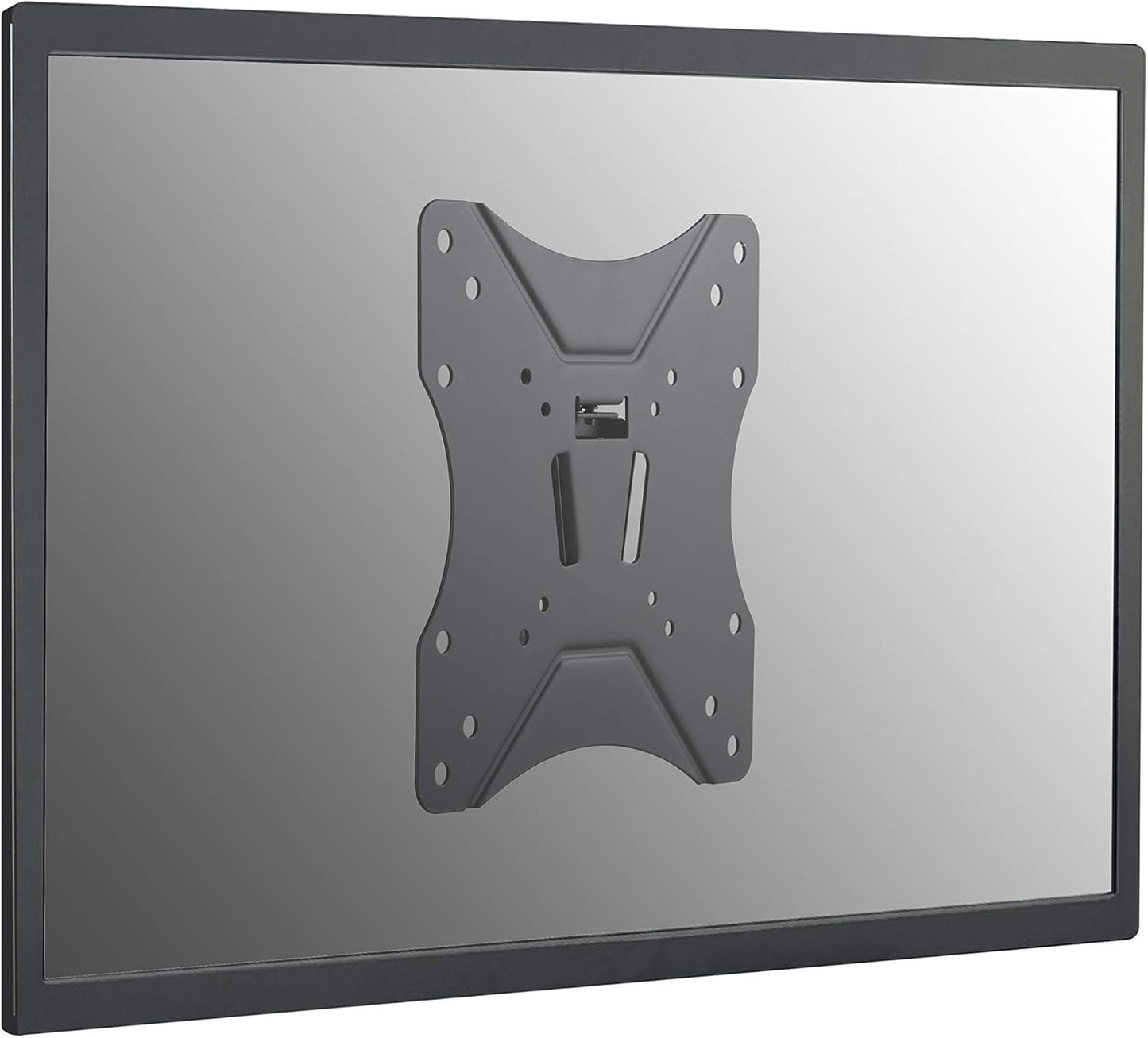 equip 650401 42 Black – Flat panel wall mount (75 x 75 mm, 200 x 200 mm, 75 x 75,100 x 100,200 x 100,200 x 200 mm, -12 – 3 °, Black, Steel