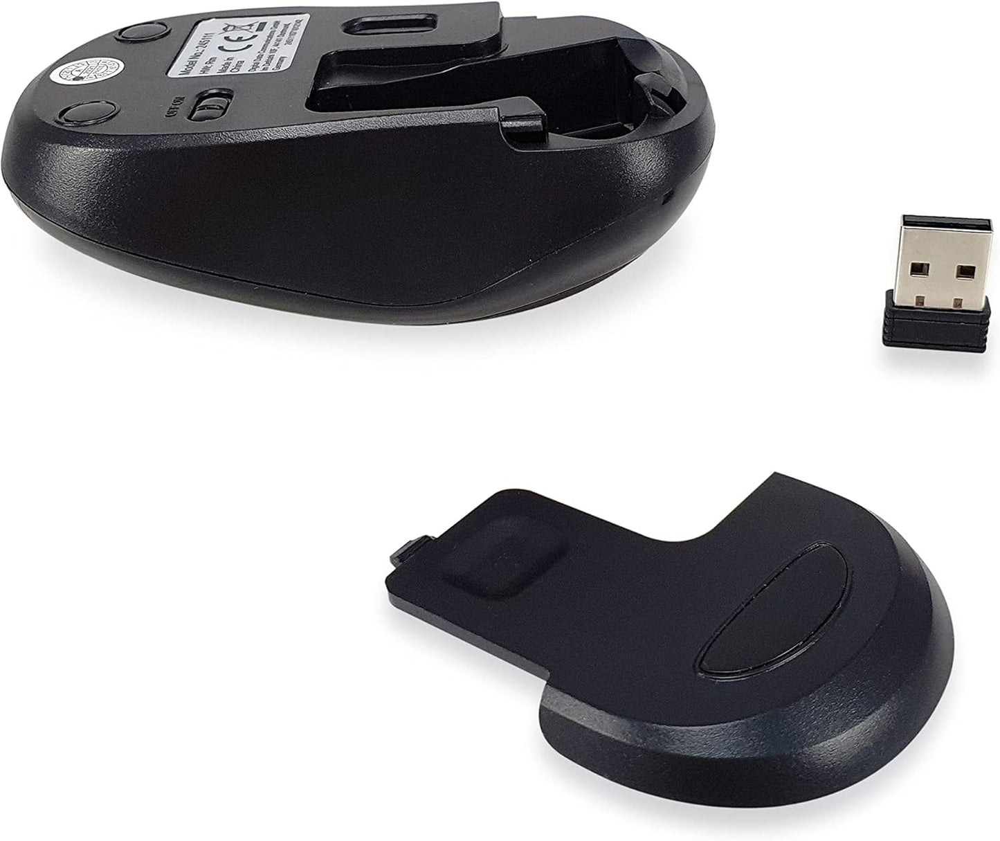 Equip 245111 Wireless Optical Mouse Black Mini