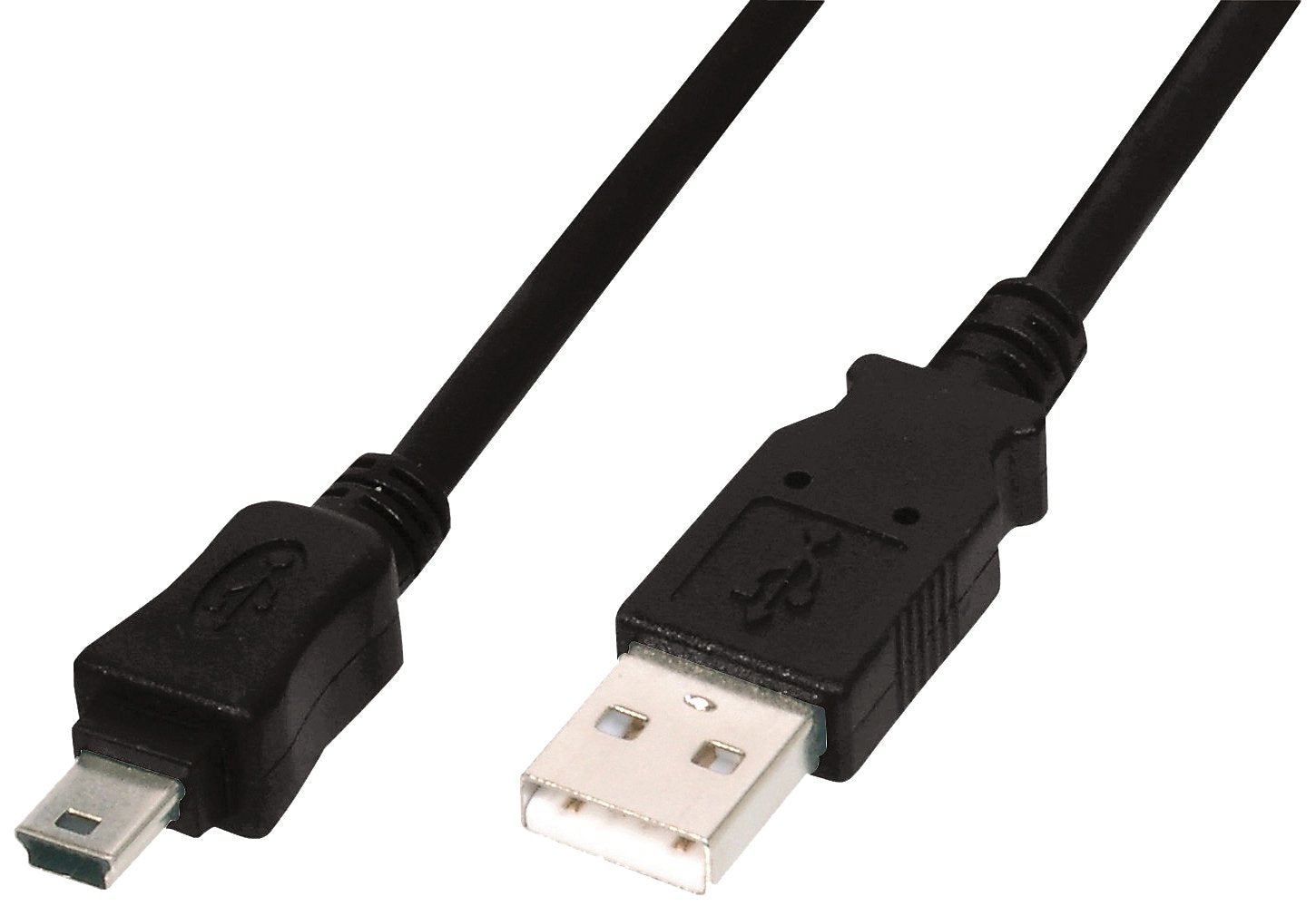 ASSMANN Electronic 5m USB 2.0 cavo USB USB A Mini-USB B Nero