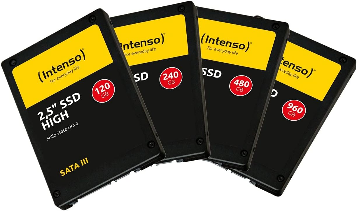 Intenso 2.5" SSD Interno SATA III High Performance, 480 GB