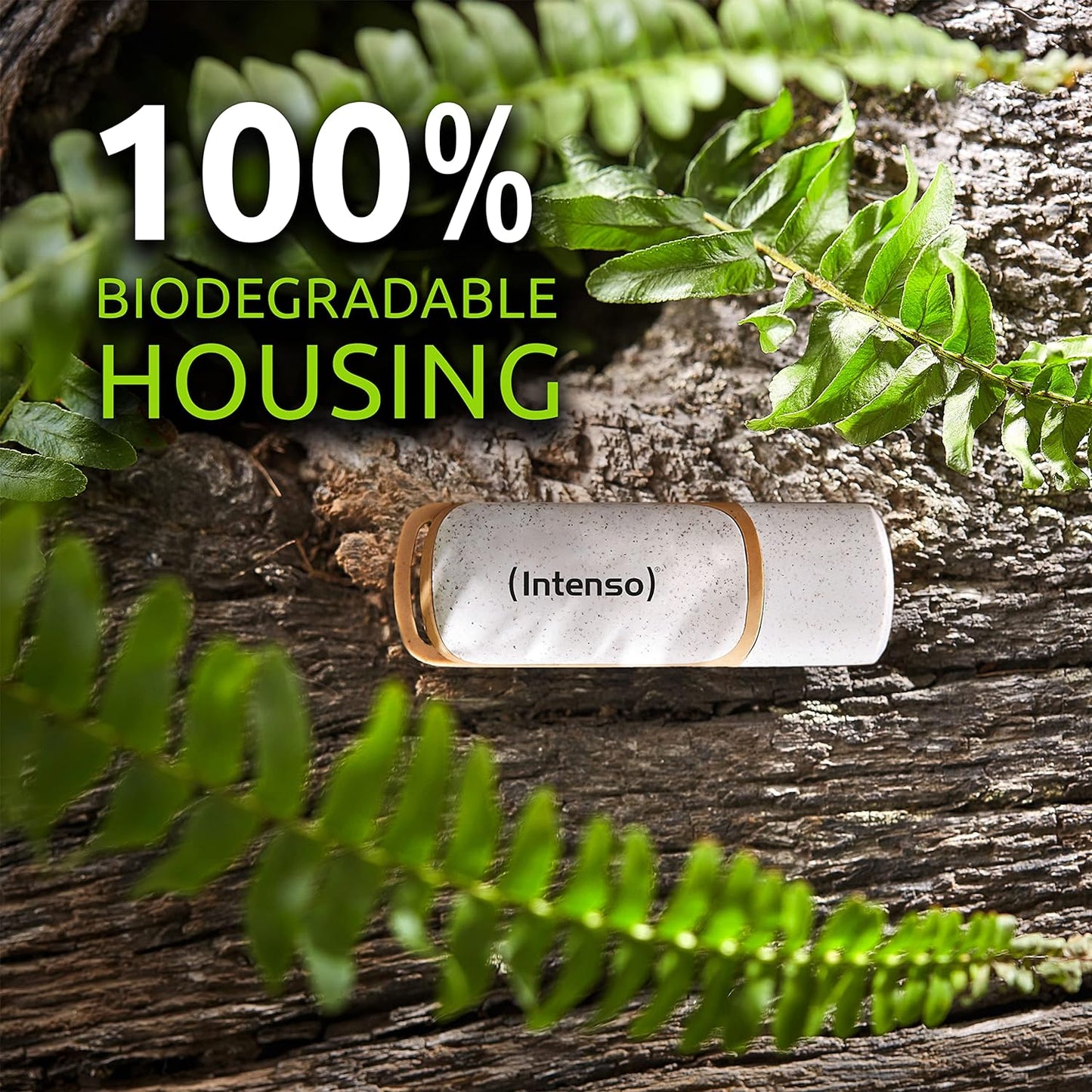 Intenso USB Stick USB 3.2 Gen 1x1 Green Line 32GB, beige/braun