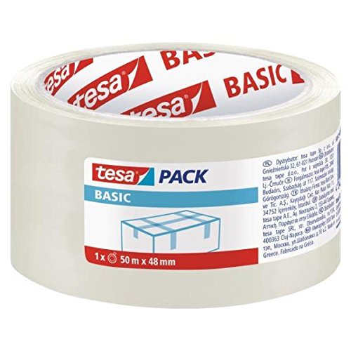 Tesa 58572-00000-00 50 m Polypropylene (PP) Transparent adhesive tape