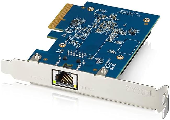 Zyxel 10 Gbit/s PCIe Netzwerkkarte (XGN100C-ZZ0101F) [10-Gigabit-LAN, PCI Express Gen-3 10G PCIe Card RJ45