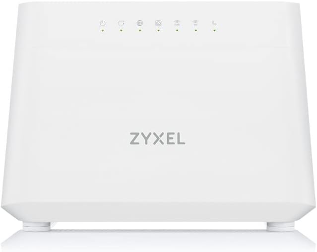 ZYXEL - INTERNET ACCESS DX3301-T0-EU02V1F WIFI 6 AX1800 VDSL2 5-PORT SUPER VECTORING GAT