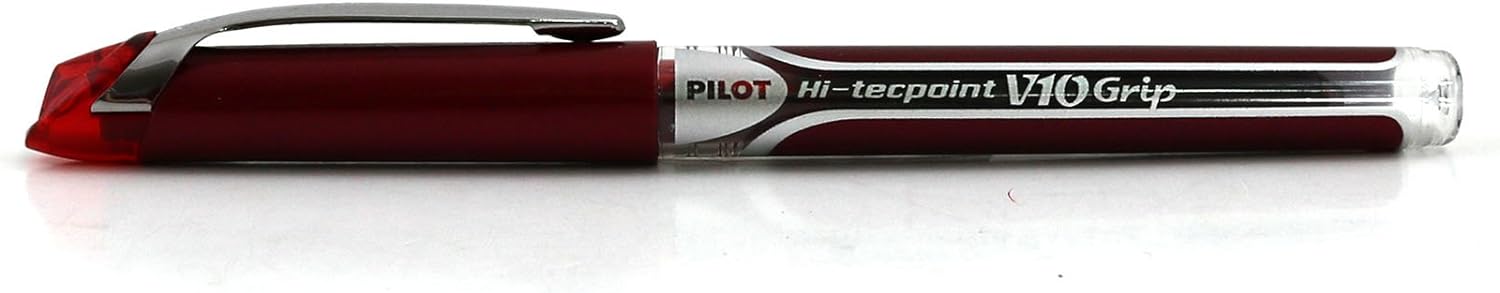 Pilot V10 Grip Liquid Ink Rollerball 1.0 mm Tip (Box of 12