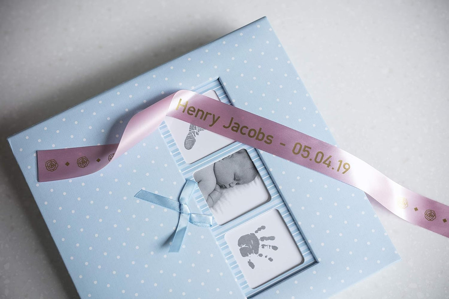 Brother Original Brother textiles TZe-RE54 label tape gold on pink - 24 mm wide, 4 m long (for Brother P-touch H200, H100LB/R, H105, E100/VP, D200/BW/VP, D210/VP, Cube, Cube Plus