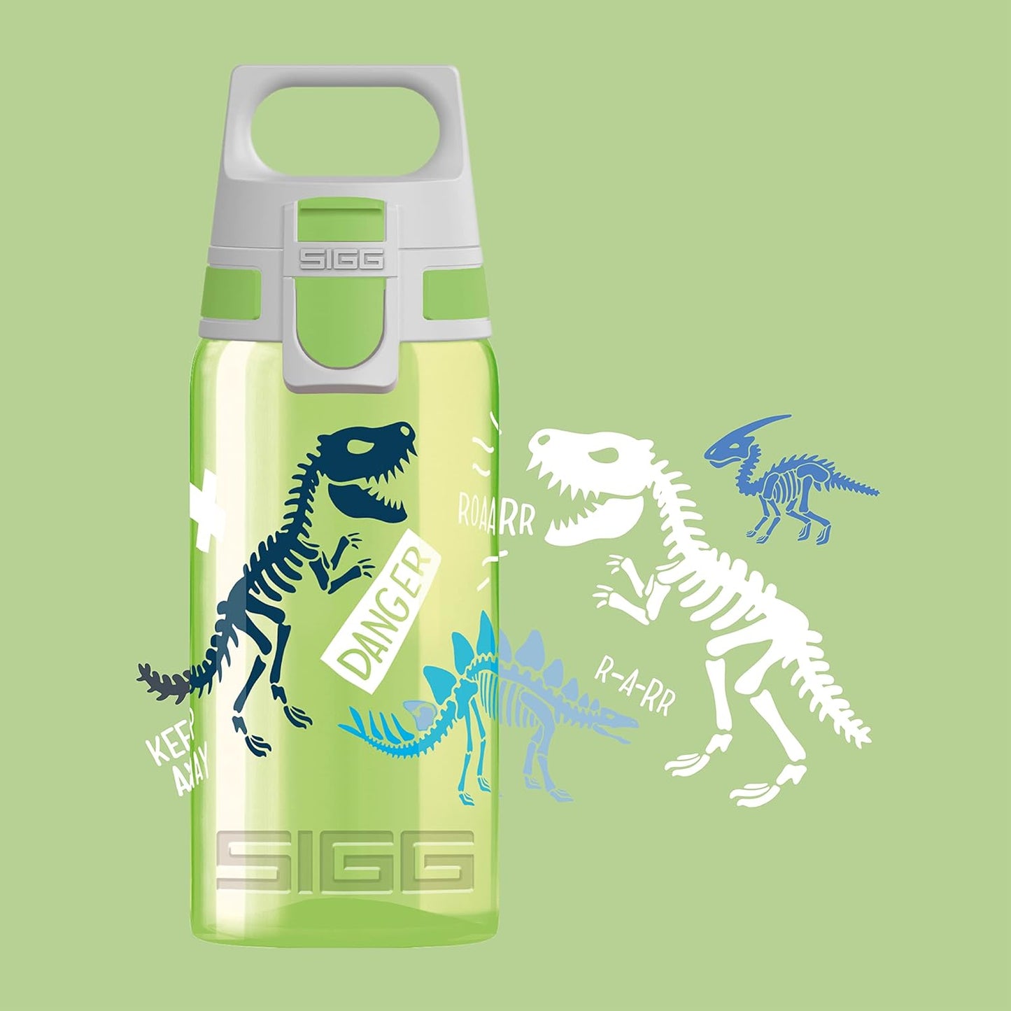 Sigg - Kids - Viva One - Suitable For Carbonated Beverages - Leakproof - Dishwasher Safe - BPA Free - Sports & Bike - 0.5L