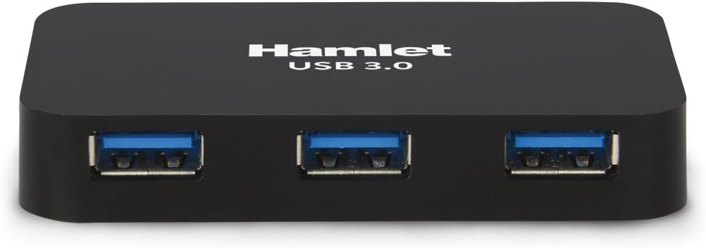 Hamlet XHUB430BKPW - interface hubs (USB 3.0 (3.1 Gen 1) Type-A, USB 3.0 (3.1 Gen 1) Micro-B, Mac OS 9.0, Mac OS 9.1, Mac OS 9.2, Mac OS X 10.0 Cheetah, Mac OS X 10.1 Puma, Mac OS X 10.10 Yosemi, Windows 7 Enterprise, Windows 7 Enterprise x64, Windows 7 H