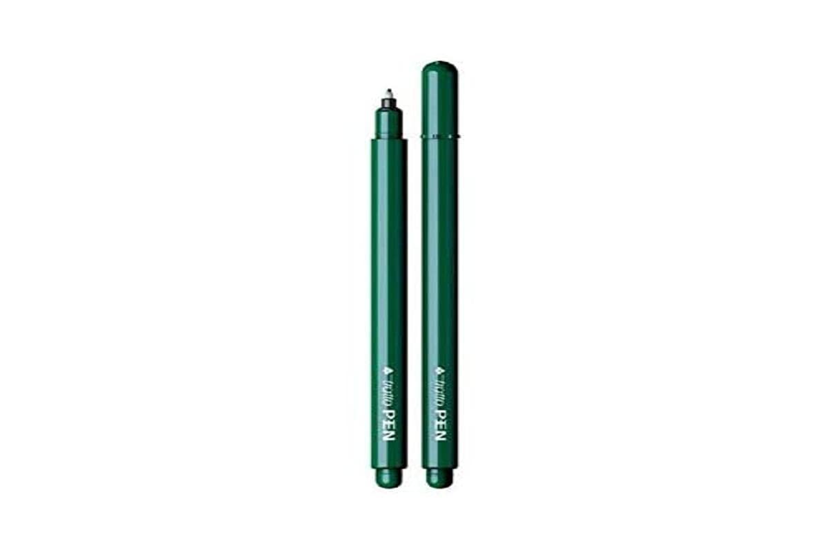 TRATTO Pen Felt-tip Pen Green – Coloured Sign Pens (Green, Water-Based Ink, 0.5 mm, Green