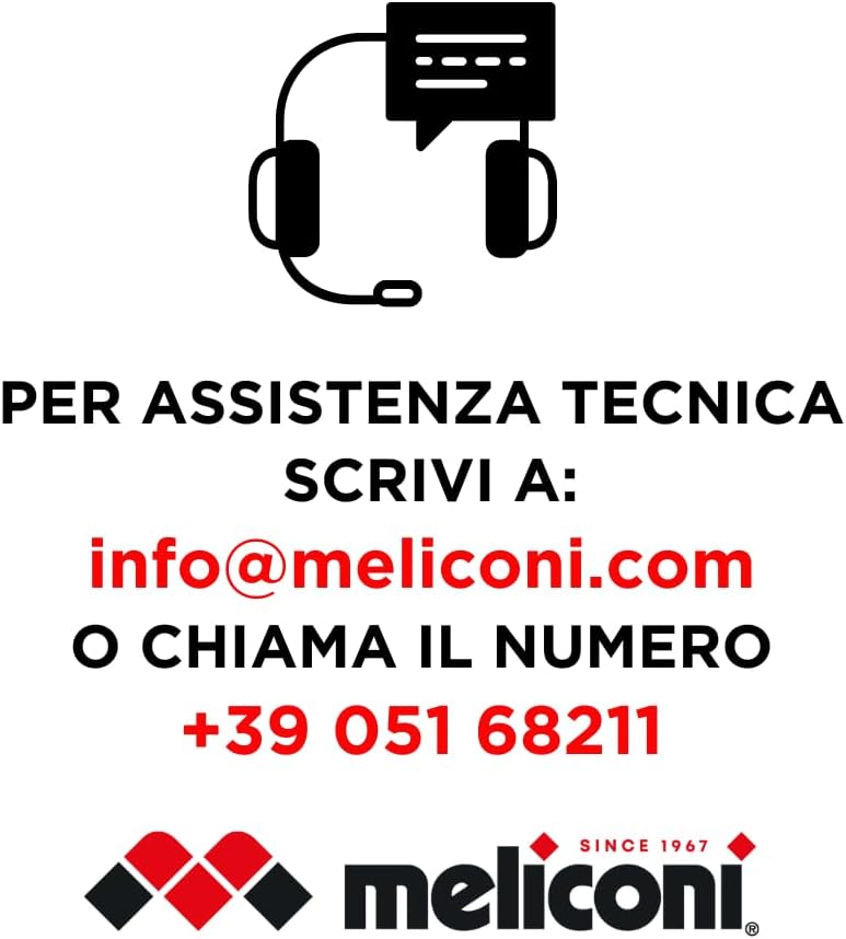 Meliconi CME ETR120, Supporto TV Parete, Supporto TV Inclinabile, Staffa per TV a Schermo Piatto da 14" a 32", Attacco VESA 75-100-200x100, Portata 20 Kg, Made in Italy, Nero