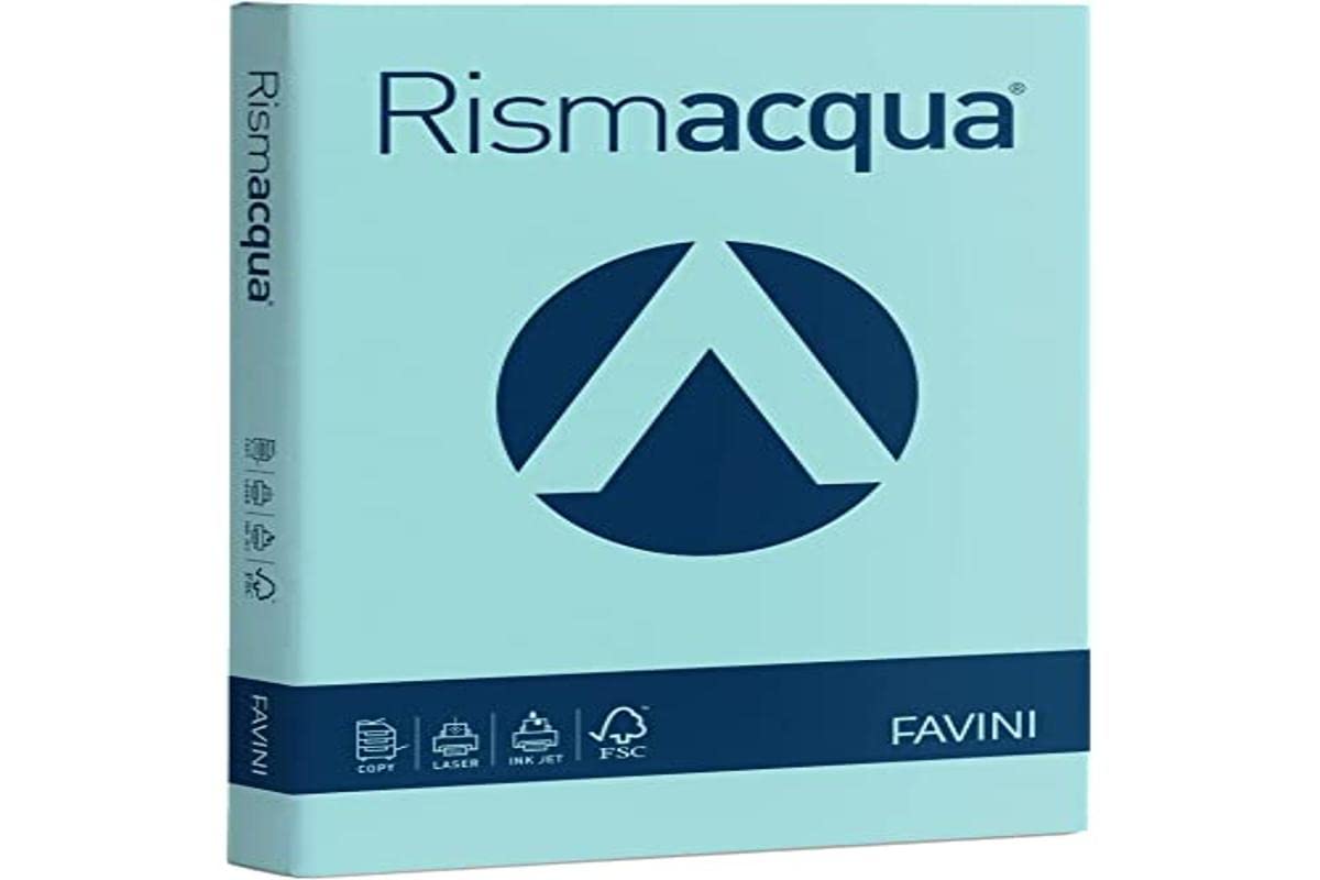 Rismacqua A4 140Gr Celeste 200Ff