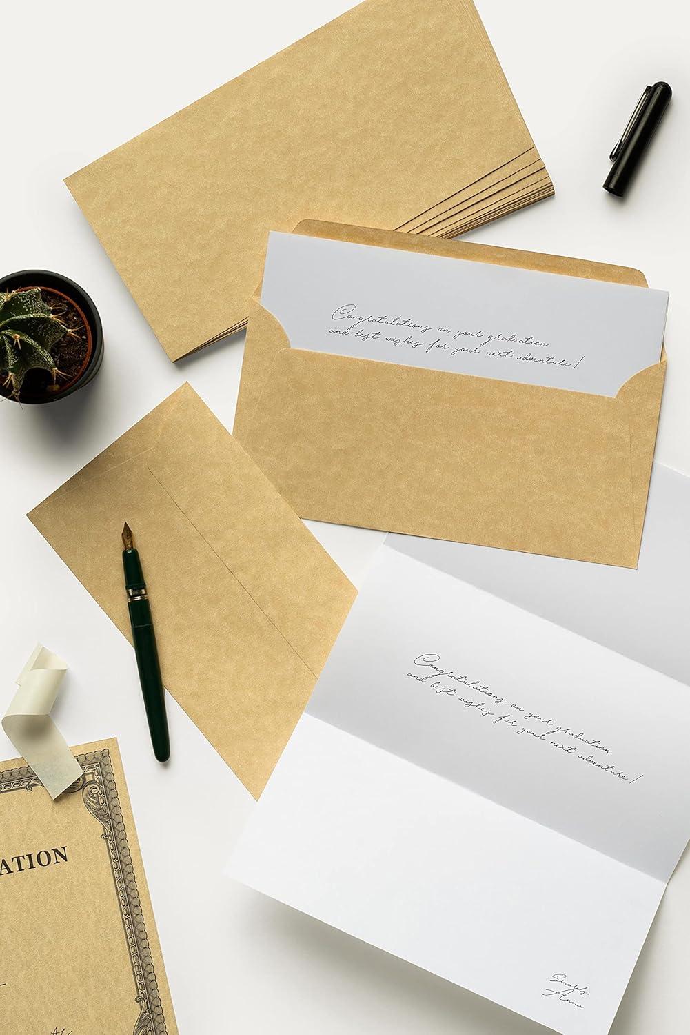 Favini A57U207 Calligraphy Pergamena Liscio, 25 Pezzi