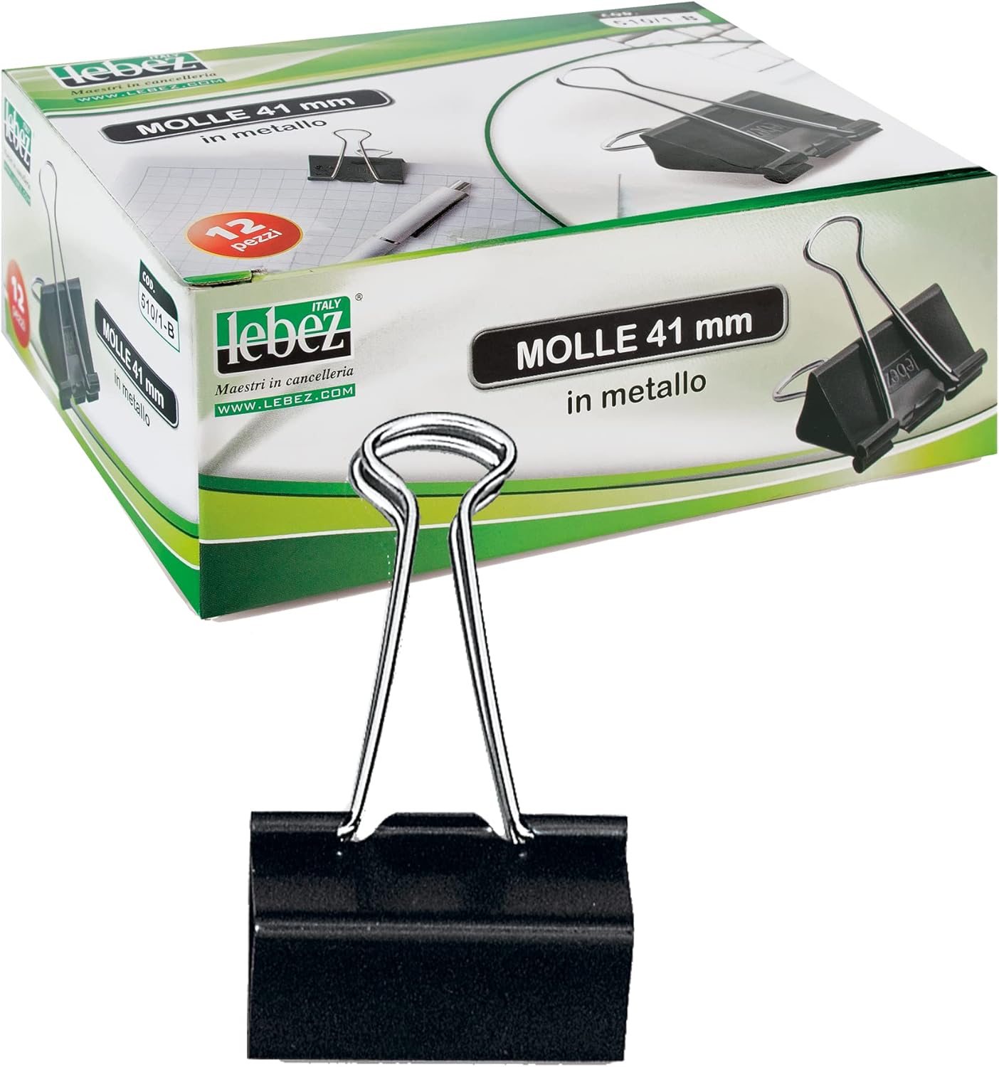LEBEZ 510/0-B Binder Black