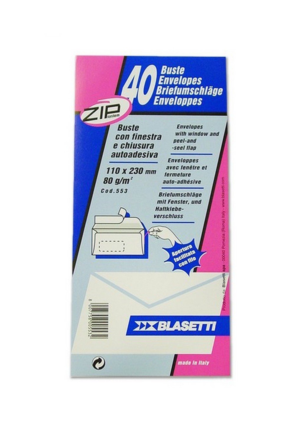 Cf40 Buste Strip C/Fin 11x23cm