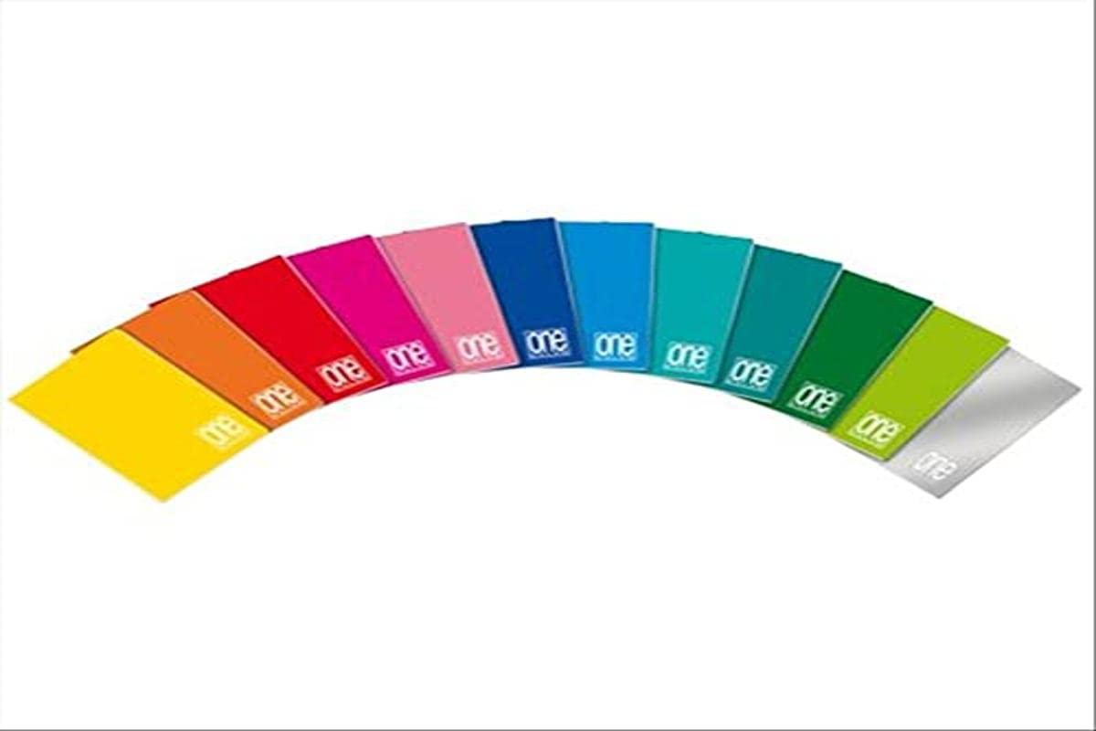 Blasetti One Color A5 Notebook - Ruled A, Pack of 10