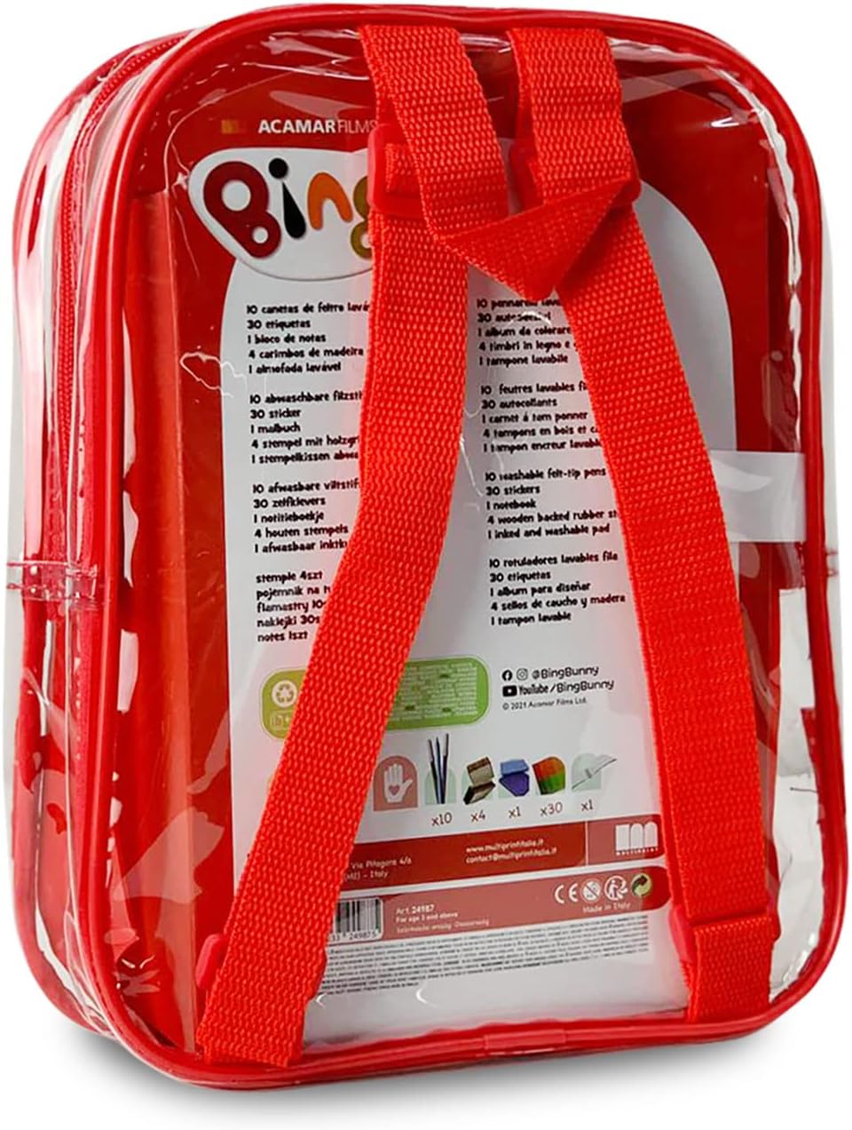 BING BACKPACK C/COLORS 4987