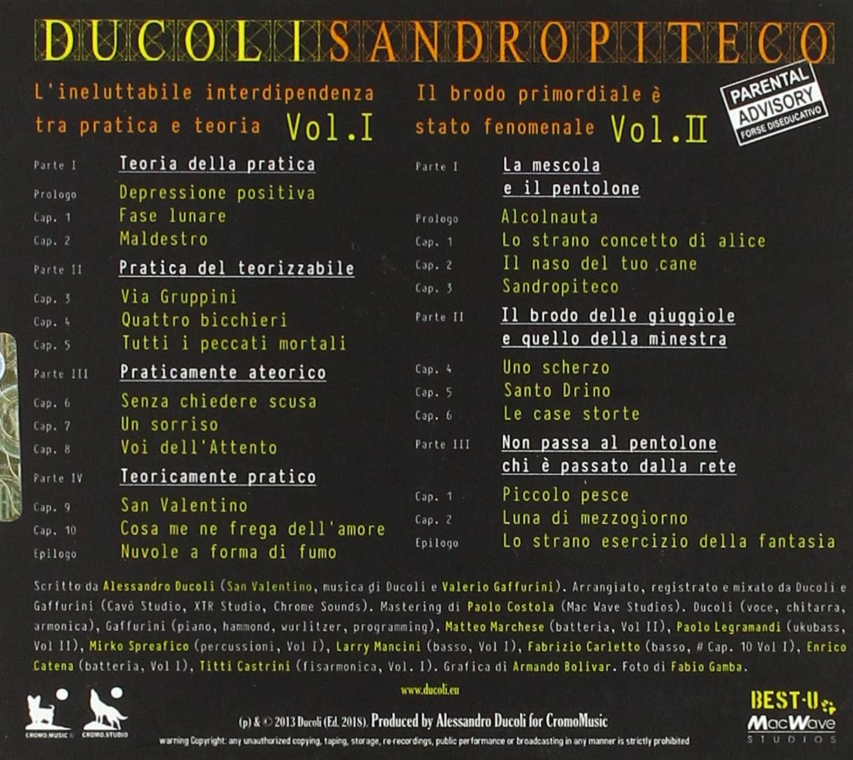 Sandropiteco Vol I & II